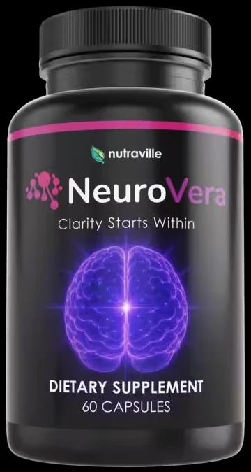 NeuroVera capsule supplement: supplied front-bottle image