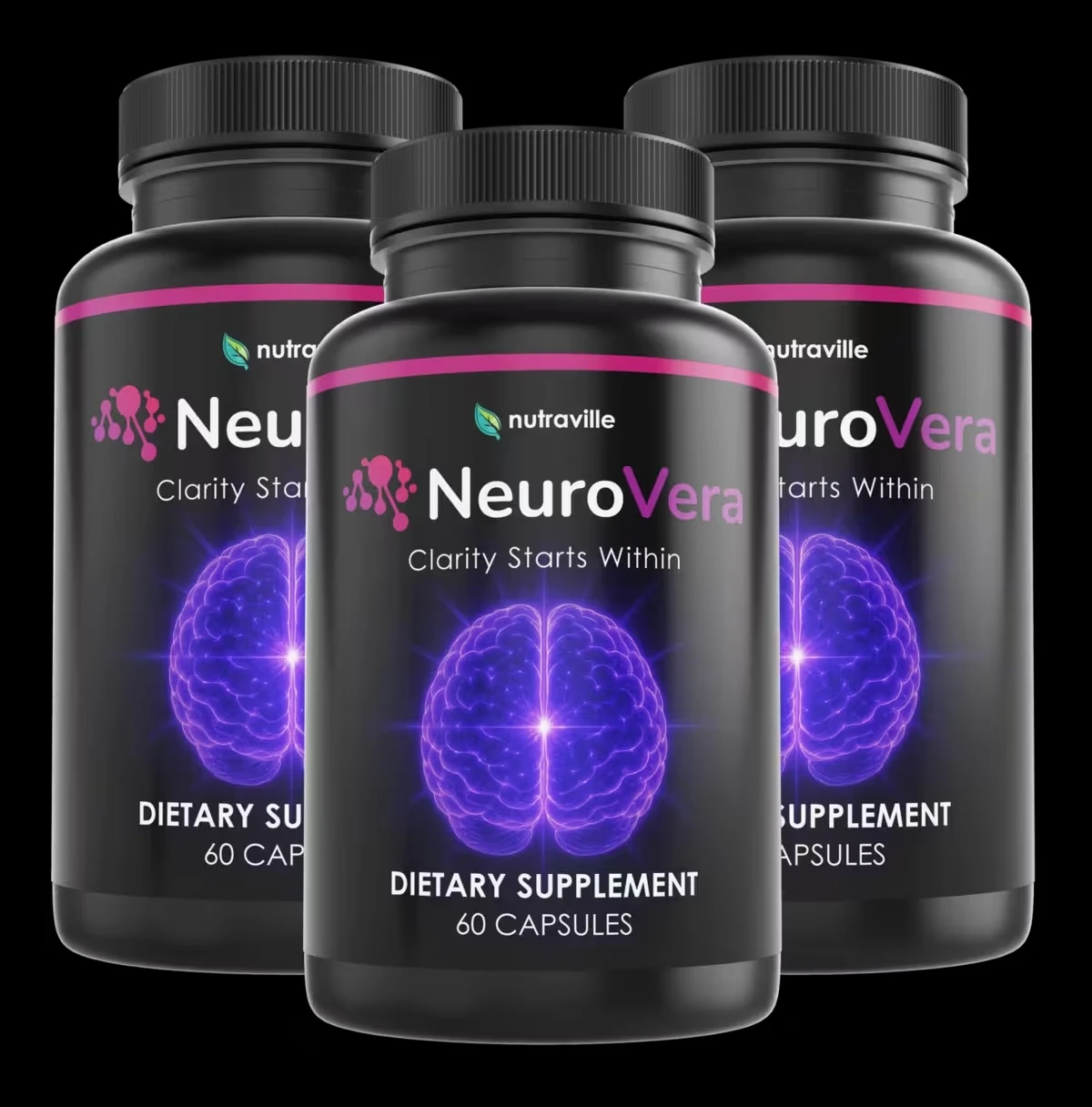 NeuroVera three-bottle package image
